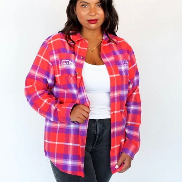 Cakeworthy Jessica Rabbit Flannel - Picture 3 of 8